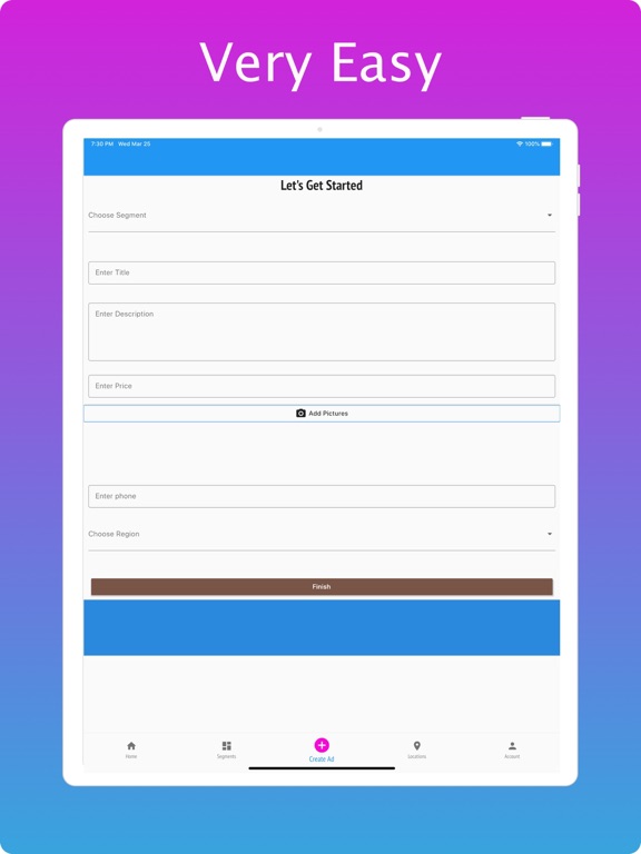 Oxglow iPad screenshot 5 - Shopping app