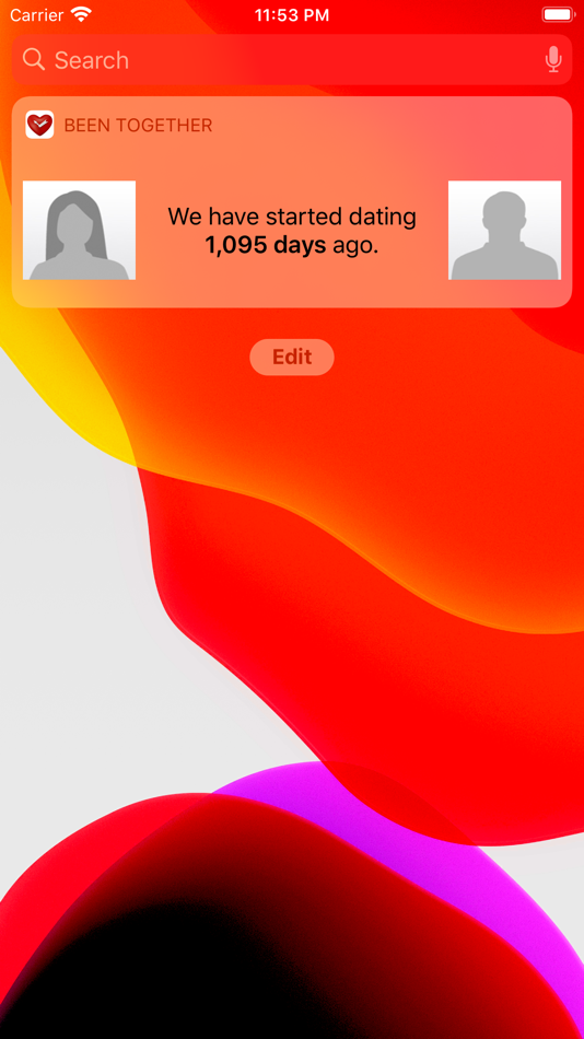 #1. Been Together With Widget (iOS) Podle: Emre AYDIN