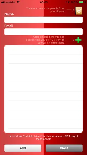 Invisible friend App screenshot 3