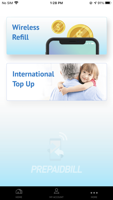 Prepaid Bill Screenshot