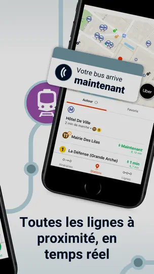Capture d'écran de Moovit: Transports En Commun sur iPhone 3