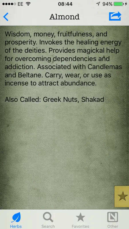 Herbs in Magick screenshot 5 of 5