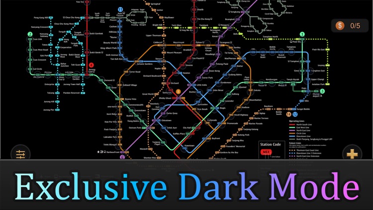 Singapore MRT Map Route(Pro)