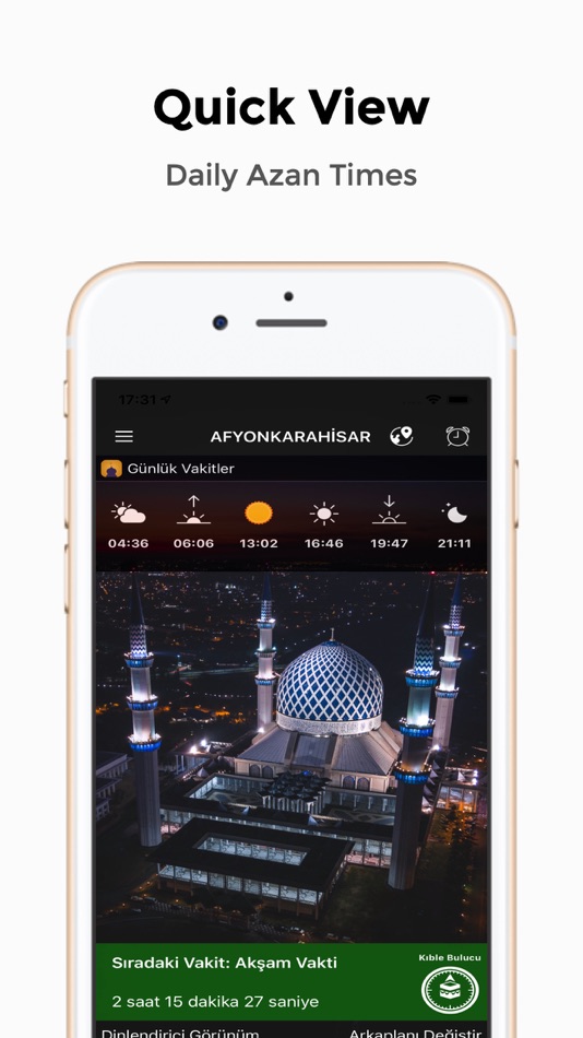 #7. Azan Times Pro (iOS) By: VECTORSOFT SRL