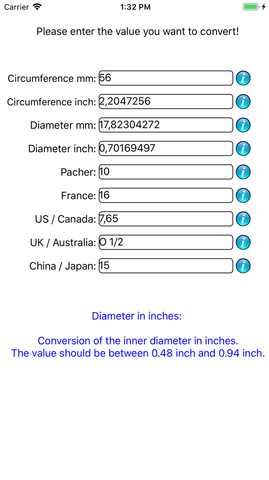 #7. Ring Sizing (iOS) 来自: Gerhard Lentschik