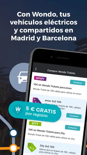 Captura de pantalla de Moovit: Transporte Público en iPhone 2