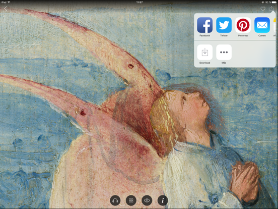 SC Museo del Prado Bosch iPad app afbeelding 5
