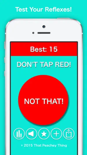 Don't Tap That Red Button! screenshot 1
