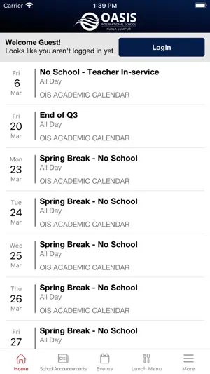 My Oasis International School screenshot 1