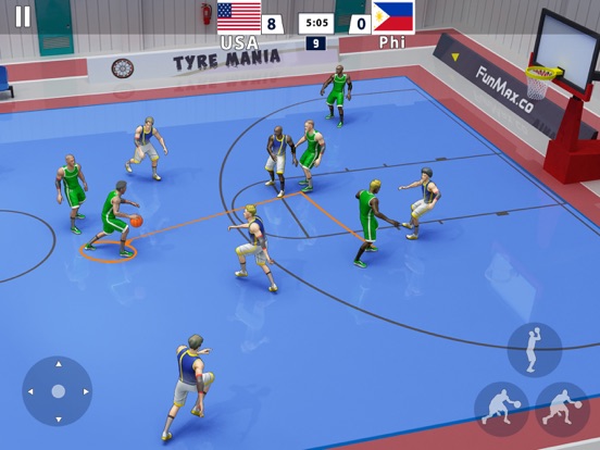 Screenshot #4 pour Basket-ball Jeux de sports