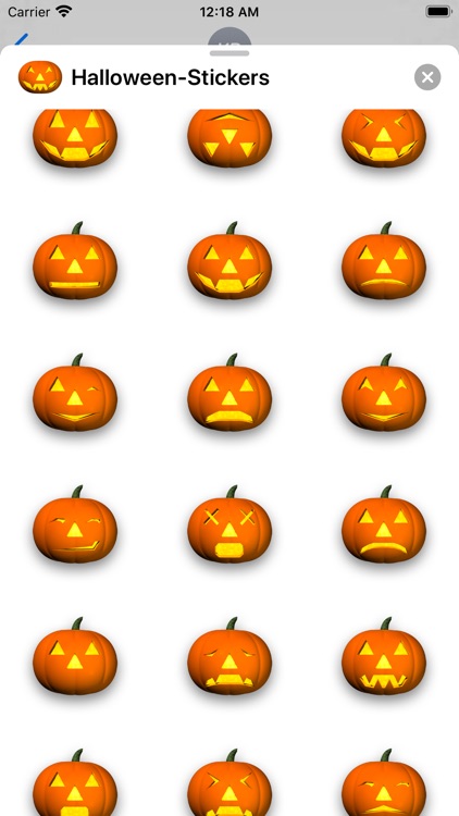 Jack o' Lantern Emoji screenshot-5