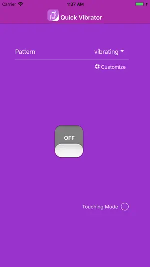 QuickVibrator - Remote Sync screenshot 1