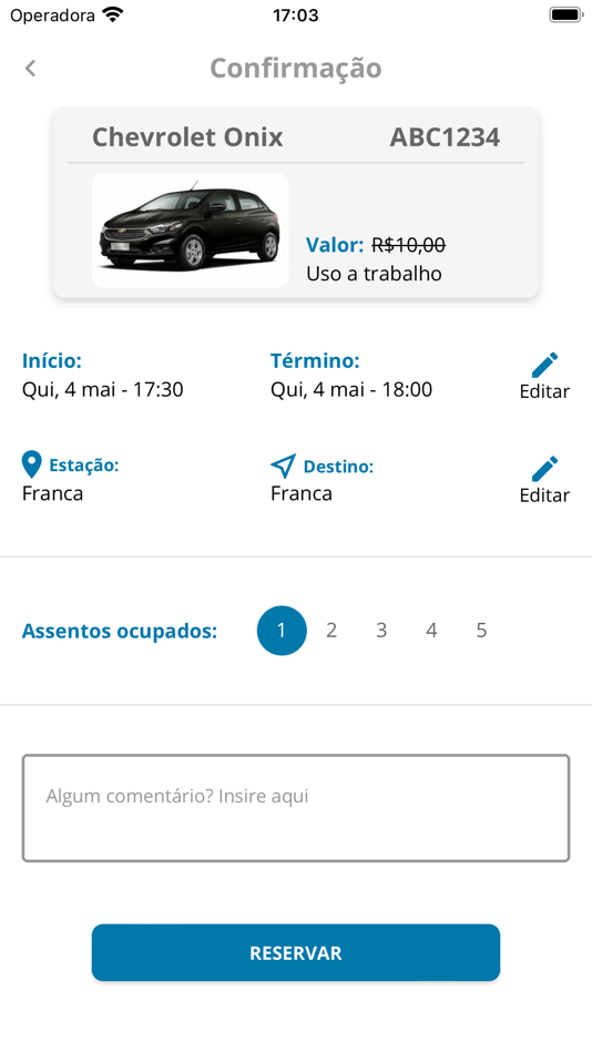 #3. CAC (iOS) 由: Joycar Tecnologia