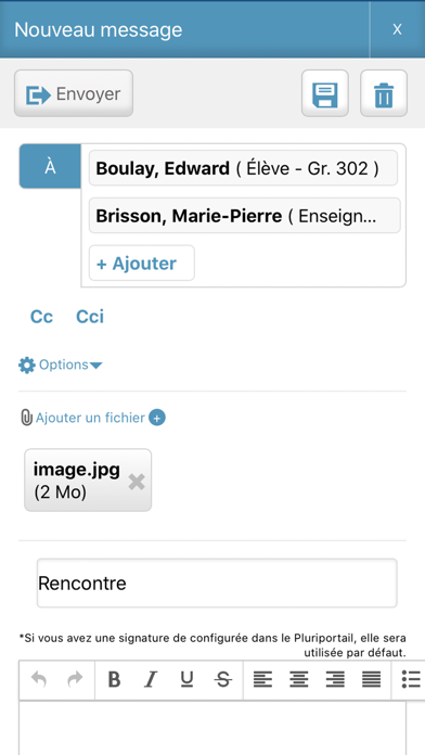Pluriportail Mobile Screenshot 6 of 10
