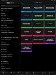 ProPresenter Remote ipad bilder 2