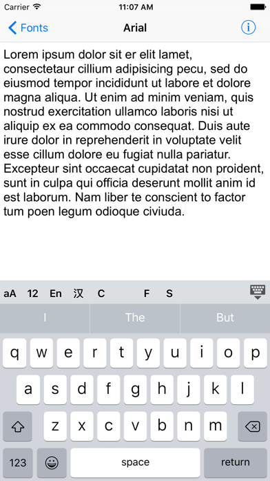 Fonts Inside Screenshot 3 of 4