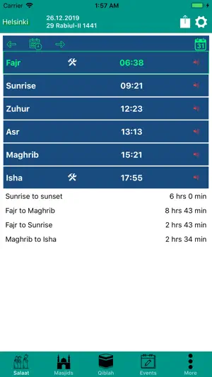 Rukousajat Perus screenshot 1