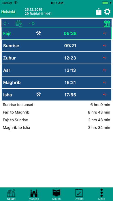 Screenshot 1 of Rukousajat Perus App