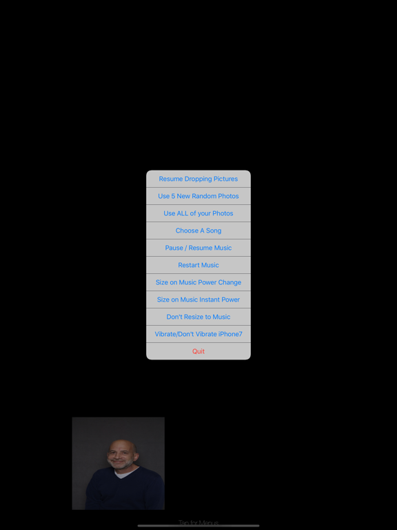 Photo Dance Party! iPad screenshot 4 - Photo & Video app