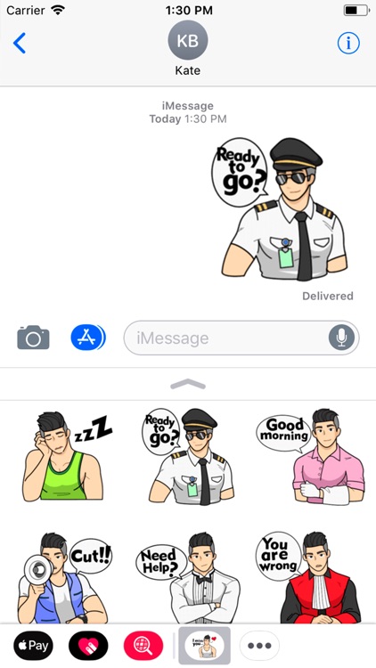 Sexy Man Sticker screenshot-4