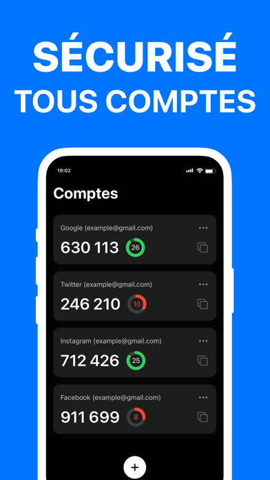 Screenshot #1 pour authenticator app