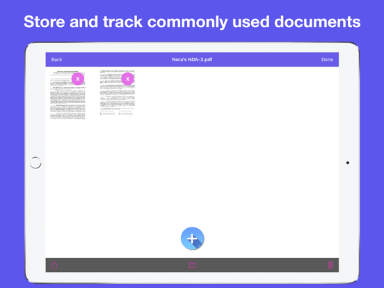 SwiftDocs: PDF Document Maker iPad screenshot 4 - Business app