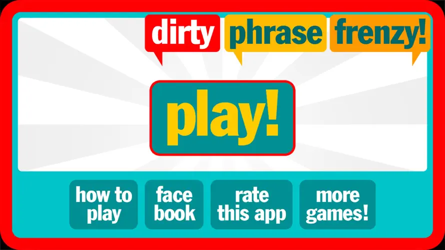 Dirty Phrase Frenzy: Party screenshot 1
