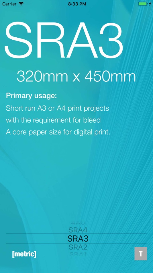 #6. Paper Size Guide (iOS) 게시자: Michael glucz