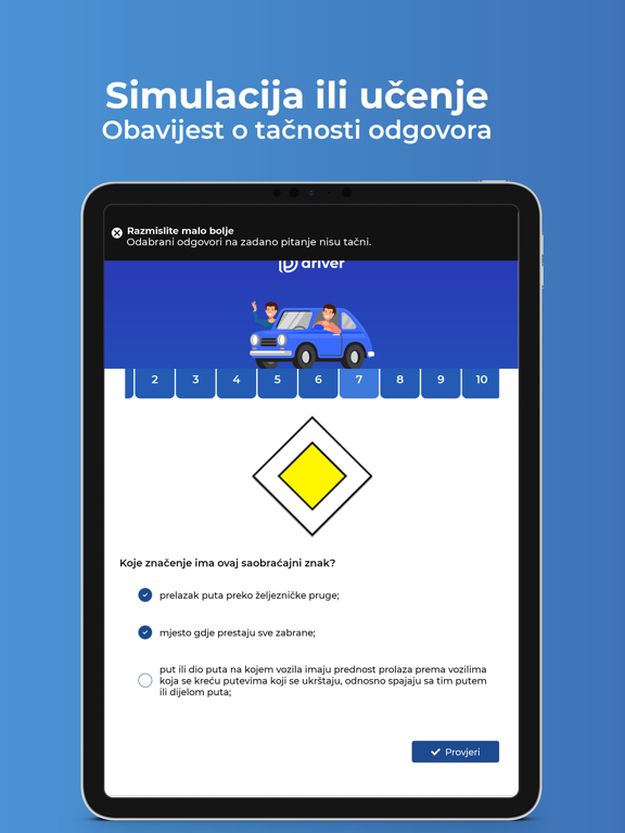Screenshot #6 pour Driver Testovi