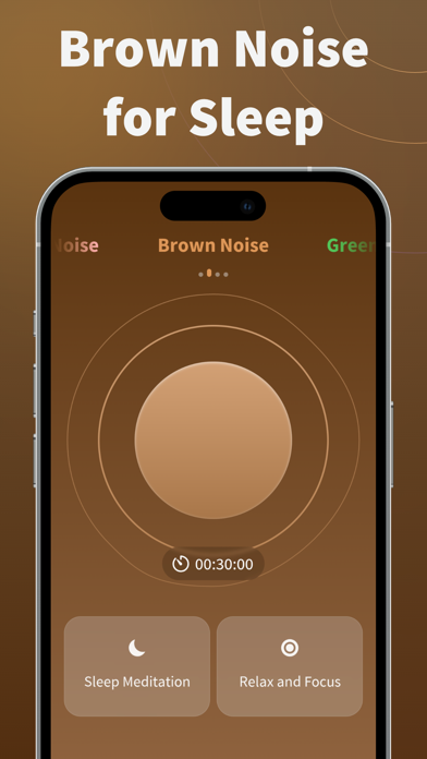 Screenshot 3 of Green Noise Calm Sleep Sounds App