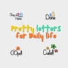 Pretty letters for Daily life