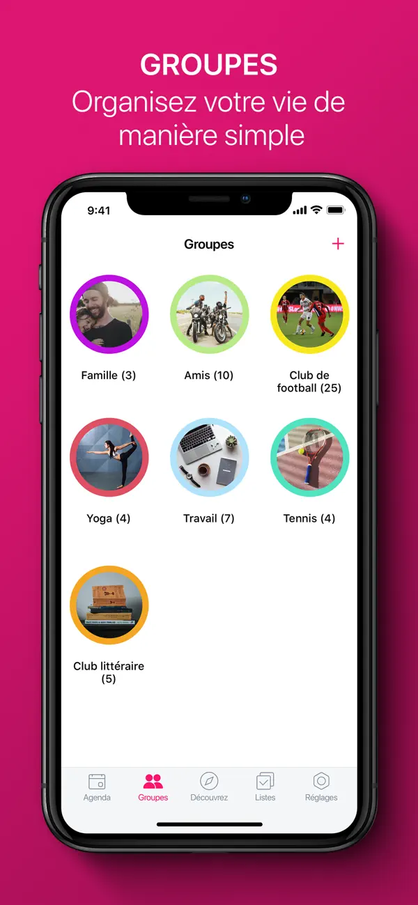 Screenshot #2 pour Calendrier Famille & Groupe