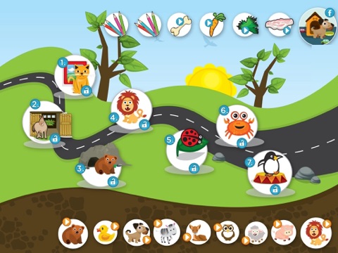 Animals - Puzzle Game for Kids app screenshot