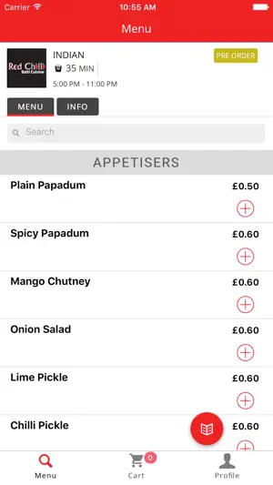 Red Chillies Bedworth screenshot 1