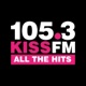 105.3 KISS FM - Tri-Cities app icon - Music app for iPhone