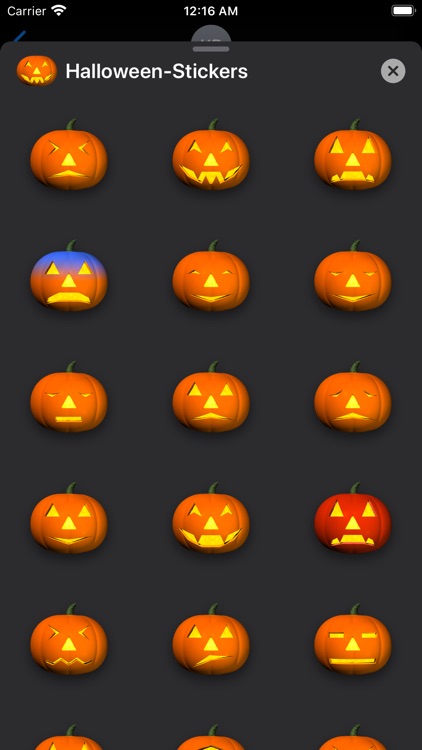 Jack o' Lantern Emoji