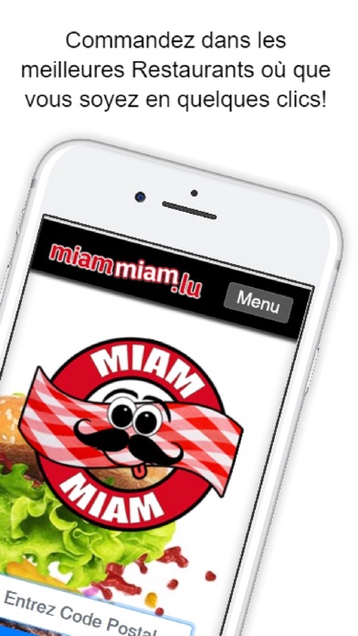 Screenshot #1 pour MiamMiam.lu