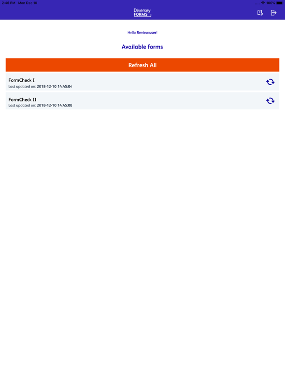 Screenshot #5 pour Diversey Forms