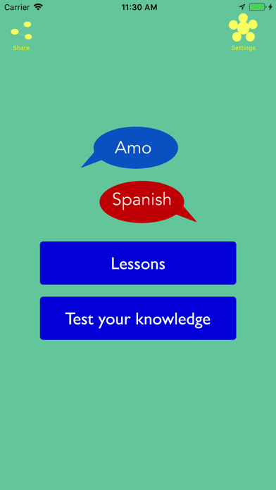 Amo Spanish – Learn Fast Screenshot