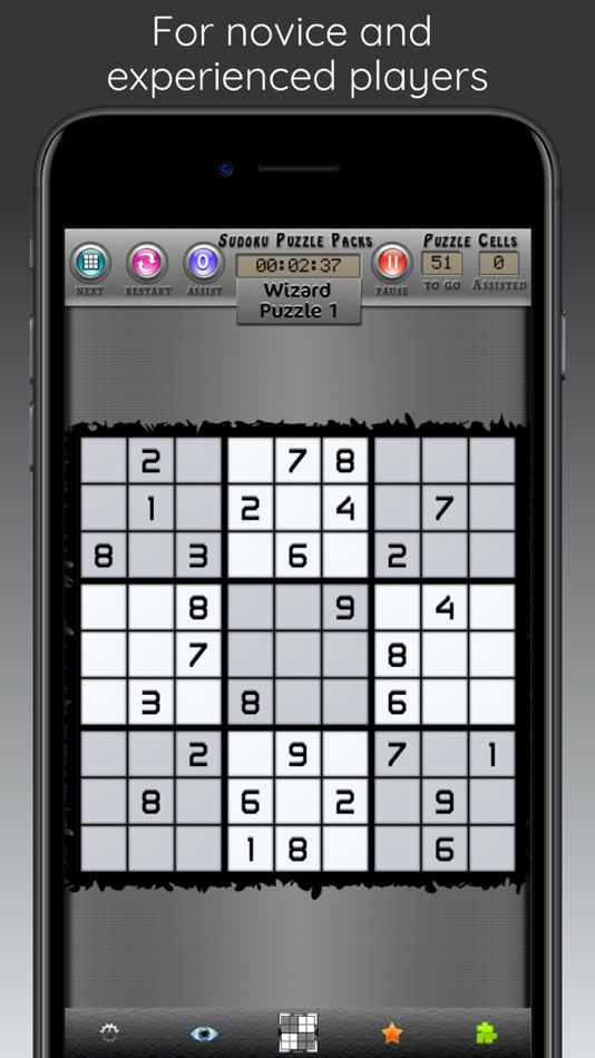 #1. Sudoku Puzzle Packs (iOS) Av: Thumb Wizards