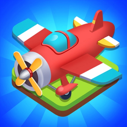 Merge Planes Idle Tycoon Game
