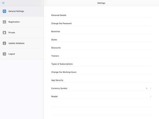 Sport Keeper iPad screenshot