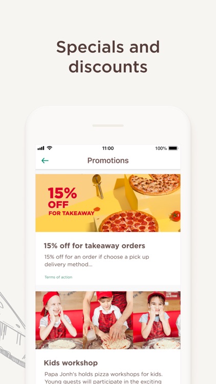 Папа Джонс - Доставка пиццы screenshot-4