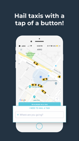 Arro - Taxi App screenshot
