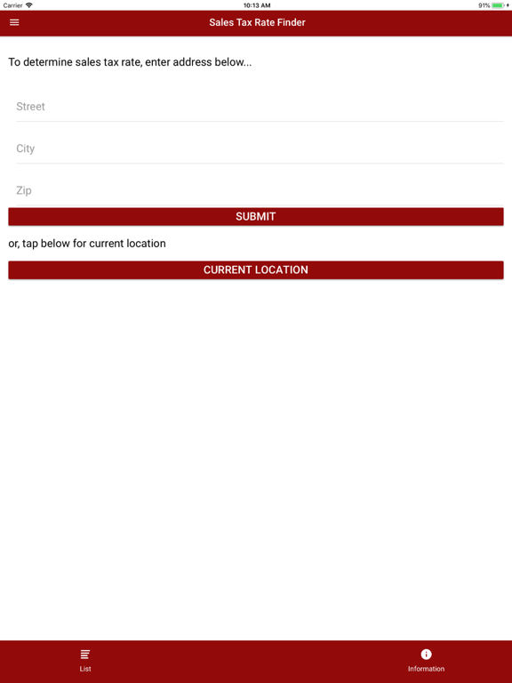 Ohio Taxes iPad screenshot