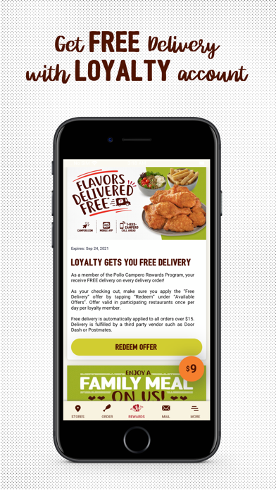 Pollo Campero, USA Screenshot