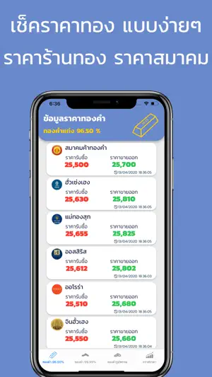 ราคาทอง อัพเดท 24 ชั่วโมง screenshot 1