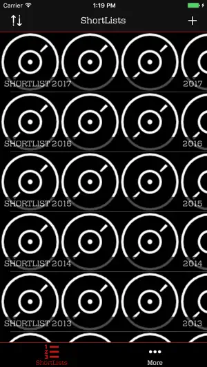 ShortListMusic screenshot 1