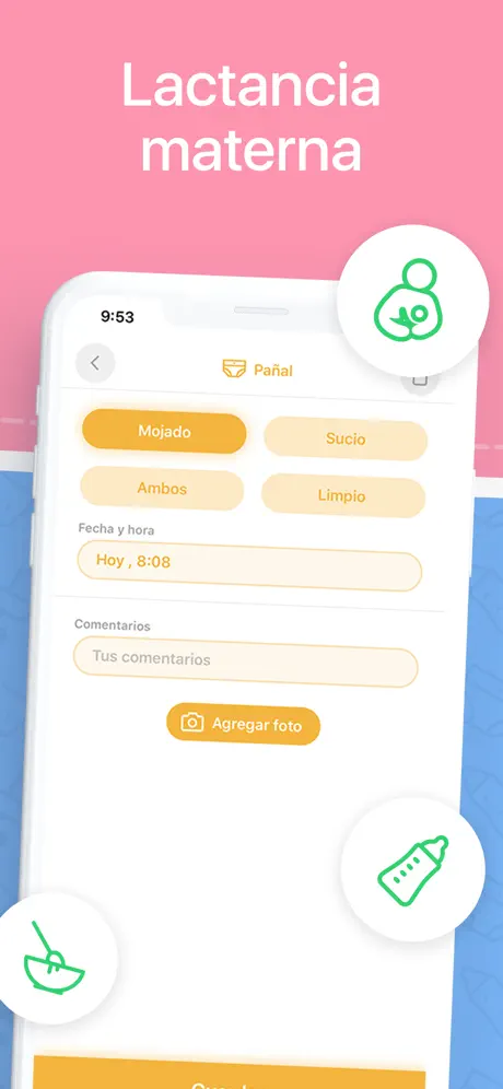 Mi bebé - Diario del bebé