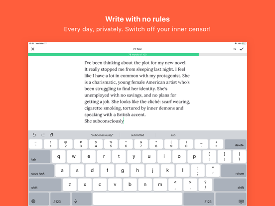 Screenshot #4 pour Morning Pages – Daily Journal